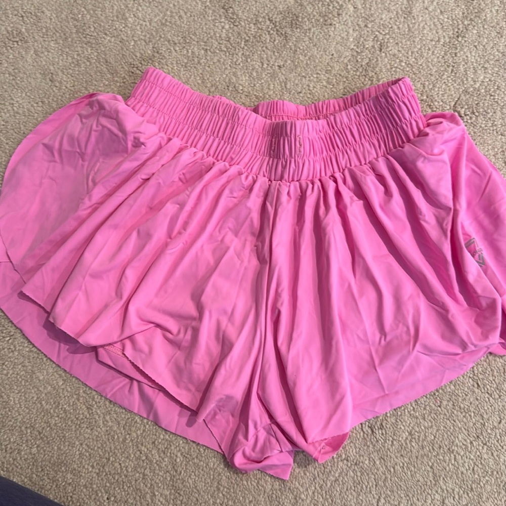 Pink Amazon shorts